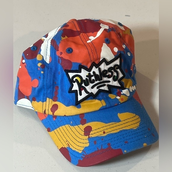Field Grade Tie Dye Ruthless Rugrats Nickelodeon Hat - Picture 2 of 7